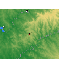 Nearby Forecast Locations - Oberá - Map