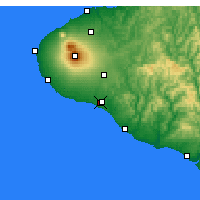 Nearby Forecast Locations - Hāwera - Map