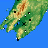 Nearby Forecast Locations - Martinborough - Map