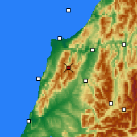 Nearby Forecast Locations - Nelson Lak. NP - Map