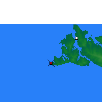 Nearby Forecast Locations - Bathurst Island - Map