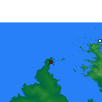 Nearby Forecast Locations - Cygnet Bay - Map