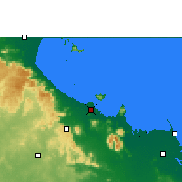 Nearby Forecast Locations - Townsville - Map