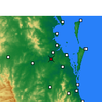 Nearby Forecast Locations - Archerfield - Map