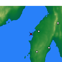 Nearby Forecast Locations - Warburto Point - Map