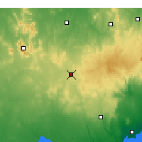 Nearby Forecast Locations - Ballarat - Map