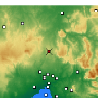 Nearby Forecast Locations - Kilmore - Map