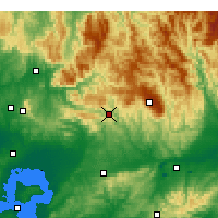 Nearby Forecast Locations - Noojee - Map