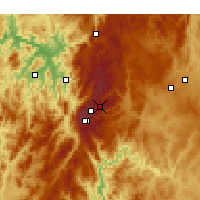 Nearby Forecast Locations - Perisher V. - Map