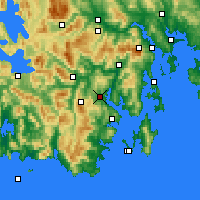 Nearby Forecast Locations - Geeveston - Map