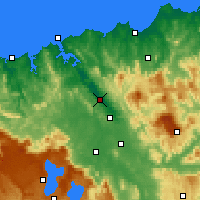 Nearby Forecast Locations - Launceston - Map