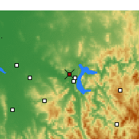 Nearby Forecast Locations - Albury - Map