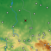 Nearby Forecast Locations - Niesky - Map