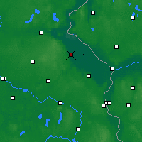 Nearby Forecast Locations - Bliesdorf - Map