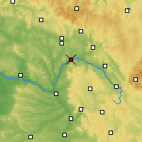 Nearby Forecast Locations - Lichtenfels - Map