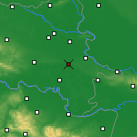 Nearby Forecast Locations - Vinkovci - Map