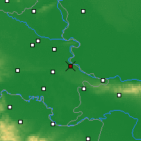 Nearby Forecast Locations - Vukovar - Map