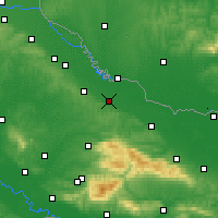 Nearby Forecast Locations - Virovitica - Map