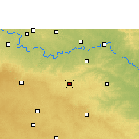 Nearby Forecast Locations - Ahmadpur - Map