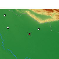 Nearby Forecast Locations - Balrampur - Map