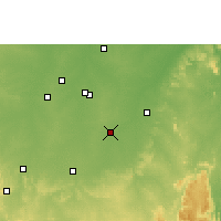 Nearby Forecast Locations - Gobranawapara - Map