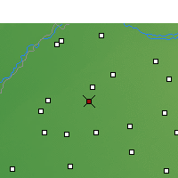 Nearby Forecast Locations - Jaitu - Map