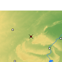 Nearby Forecast Locations - Mandalgarh - Map