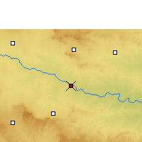 Nearby Forecast Locations - Paithan - Map