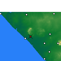 Nearby Forecast Locations - Ranavav - Map