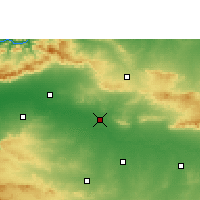 Nearby Forecast Locations - Shirpur-Warwade - Map