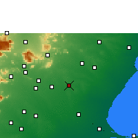 Nearby Forecast Locations - Sivaganga - Map