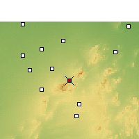 Nearby Forecast Locations - Udaipurwati - Map