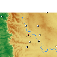 Nearby Forecast Locations - Uran Islampur - Map