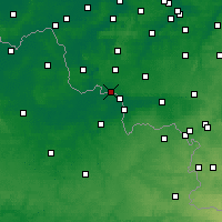 Nearby Forecast Locations - Péruwelz - Map
