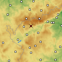 Nearby Forecast Locations - Nejdek - Map