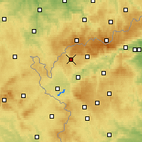 Nearby Forecast Locations - Rotava - Map