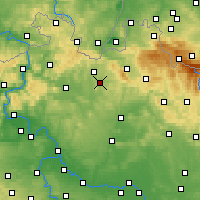 Nearby Forecast Locations - Stráž pod Ralskem - Map