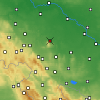 Nearby Forecast Locations - Sobótka - Map