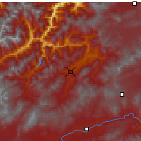 Nearby Forecast Locations - Oltu - Map