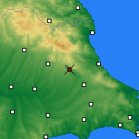 Nearby Forecast Locations - Vize - Map