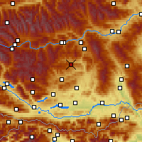 Nearby Forecast Locations - Vrhnika - Map