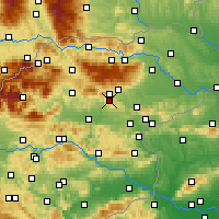 Nearby Forecast Locations - Slovenske Konjice - Map