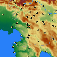 Nearby Forecast Locations - Vipava - Map