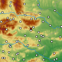 Nearby Forecast Locations - Zreče - Map