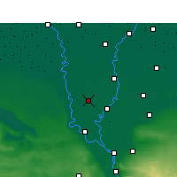 Nearby Forecast Locations - Shibin El Kom - Map