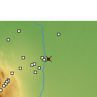 Nearby Forecast Locations - Pailón - Map