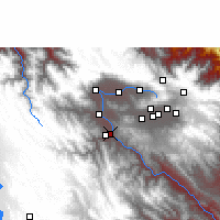 Nearby Forecast Locations - Capinota - Map