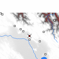 Nearby Forecast Locations - Cala Cala - Map