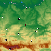 Nearby Forecast Locations - Pavlikeni - Map