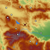 Nearby Forecast Locations - Ihtiman - Map